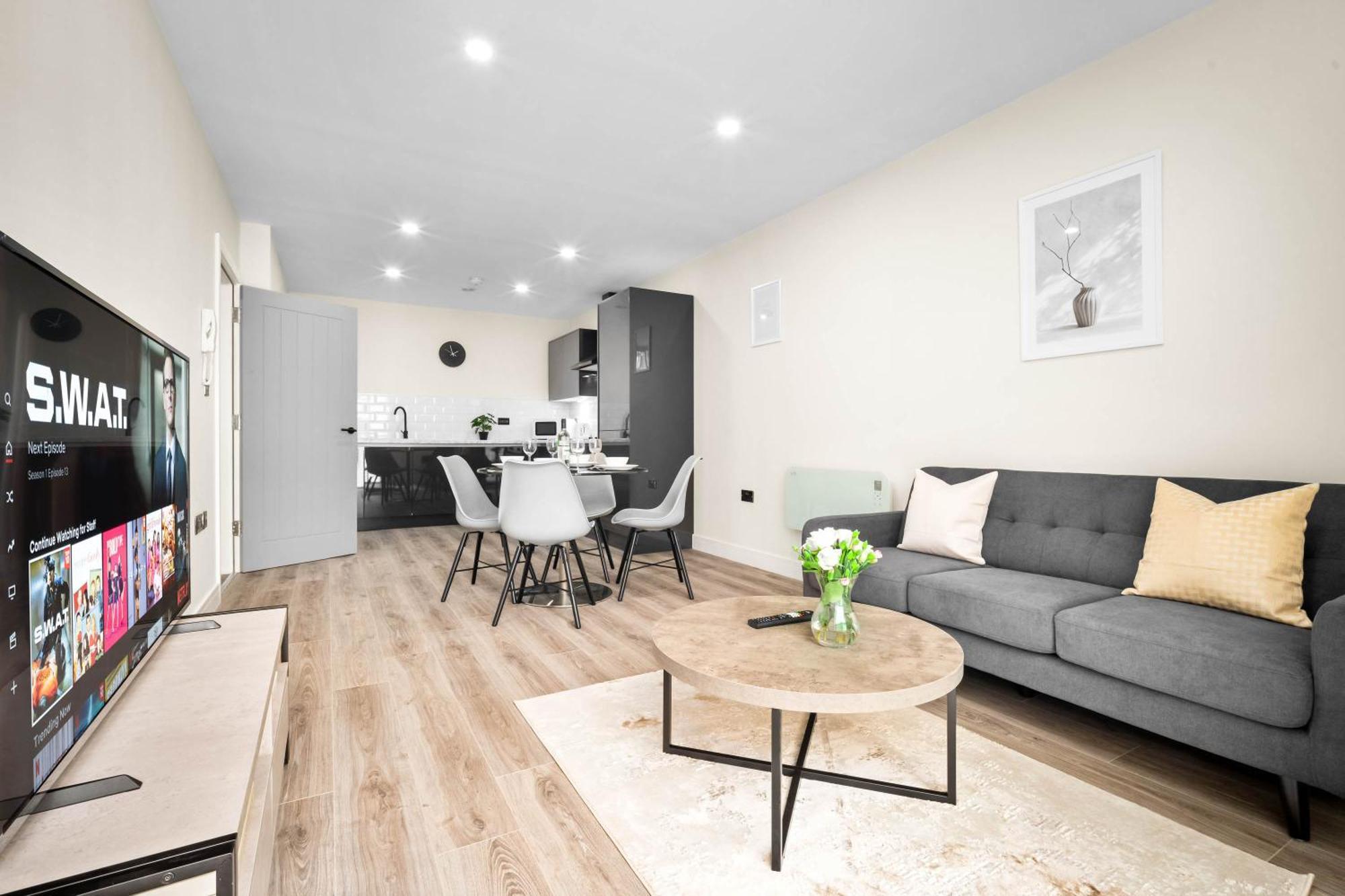 Luxury Two Bedroom - City Centre - New Executive Development - Top Rated - Jq 6Ah Бирмингем Экстерьер фото